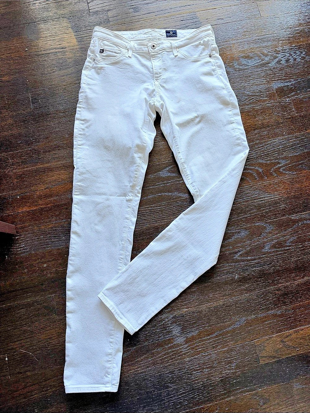 Adriano Goldschmied The Legging White Skinny Jeans Waist 28P
